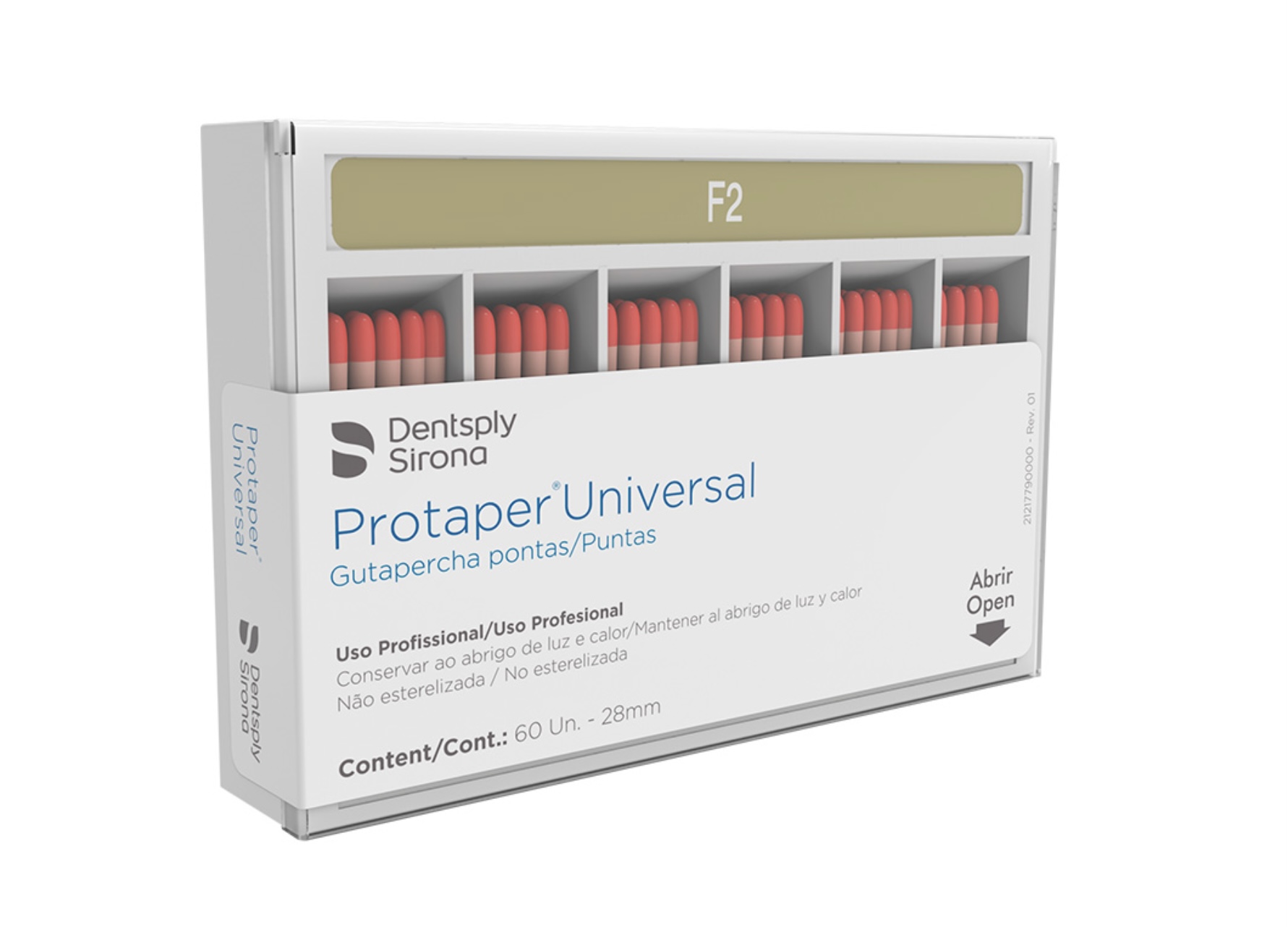 Cones de Gutta-Percha Protaper F2